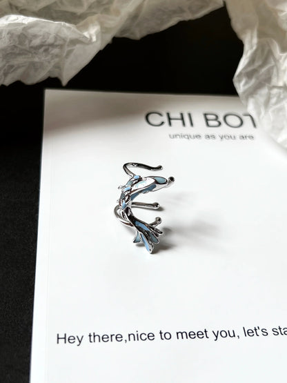 "Language of the Tides" Fish Ear Cuffs