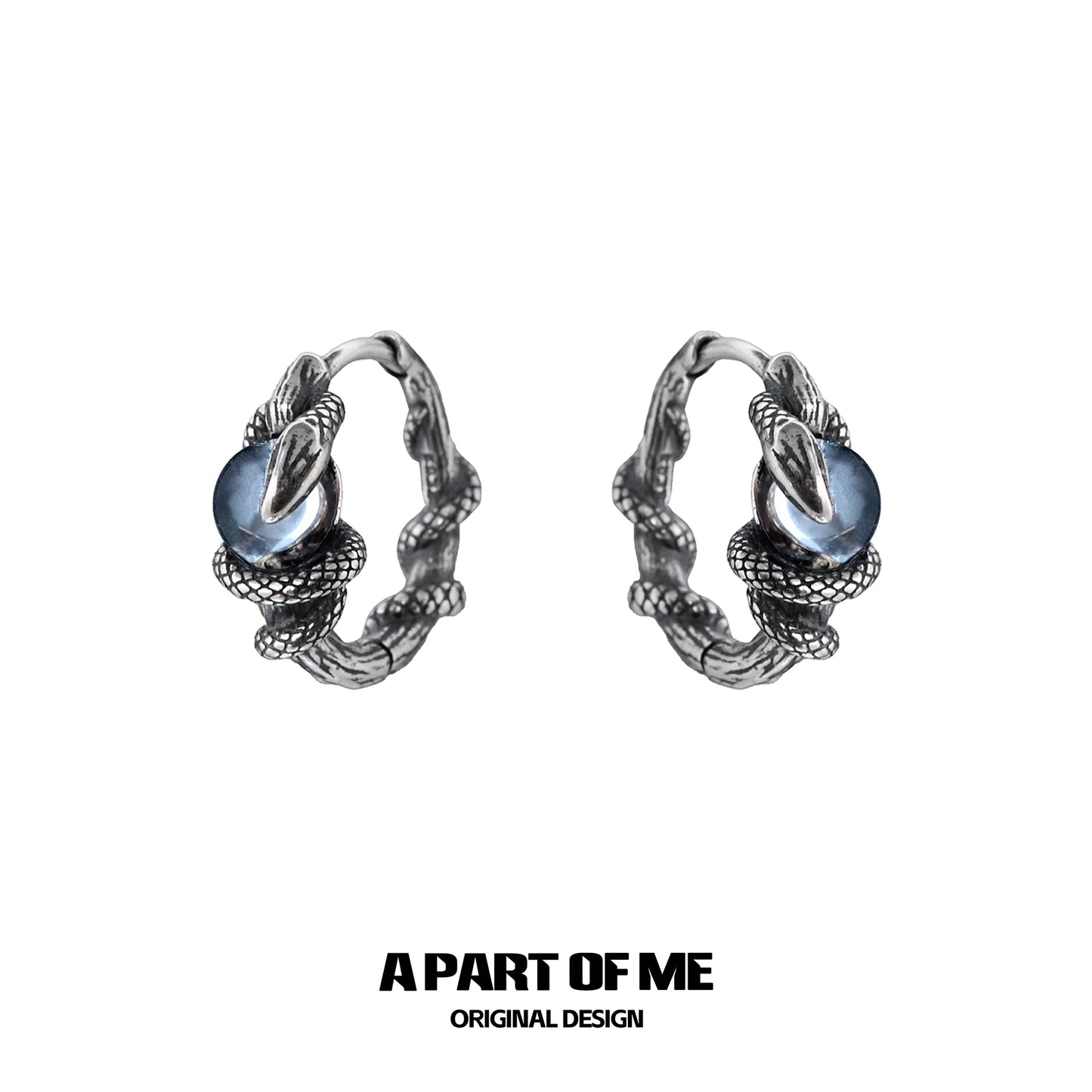 Slytherin Venom Snake Earrings