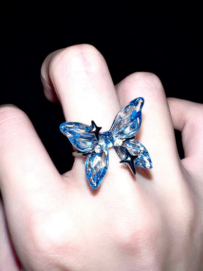 "Water Ripple Butterfly" Necklace
