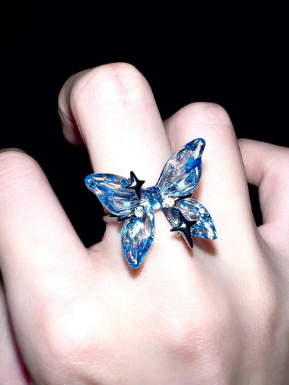 "Water Ripple Butterfly" Necklace
