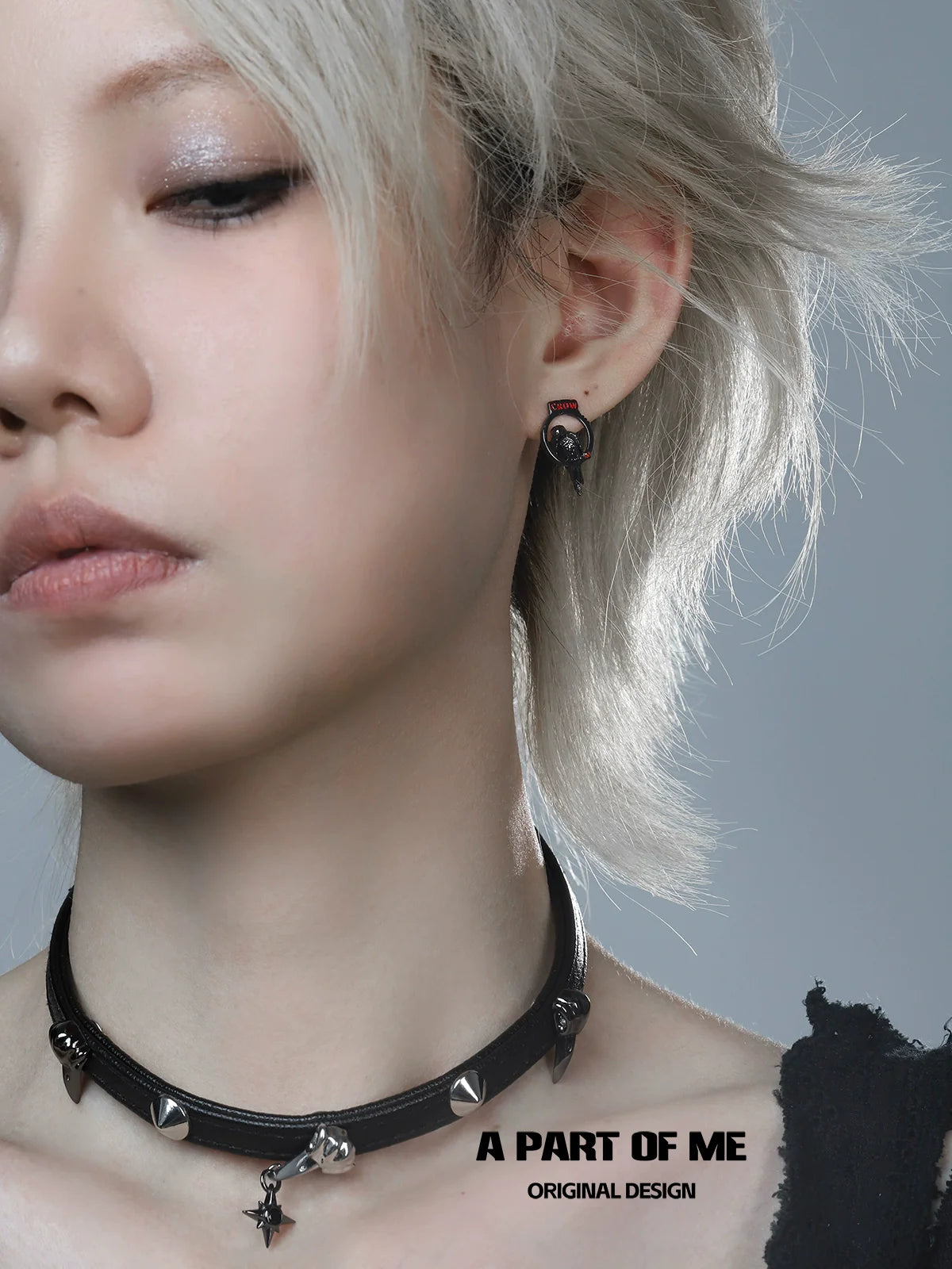 Gothic Bride Crow Ring