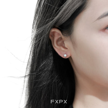 Cosmic Blast Star Stud Earrings