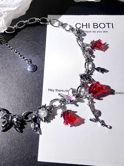 "Rose Estate" Vine Necklace