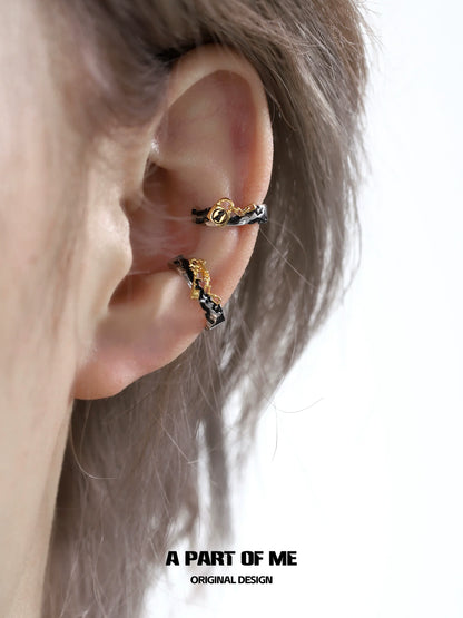 Lock & Key Ear Cuffs