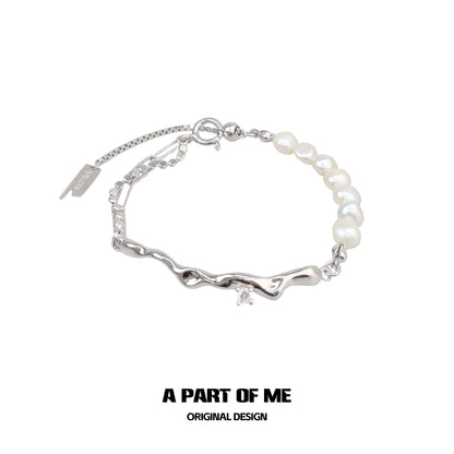 Timeless Pearl Silver Bracelet