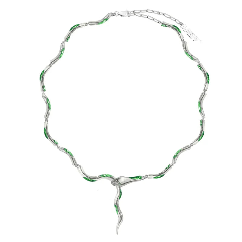 Snake Punk Clavicle Chain