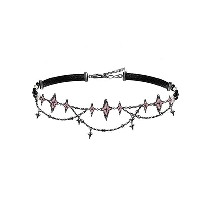 Pink Astral Punk Choker