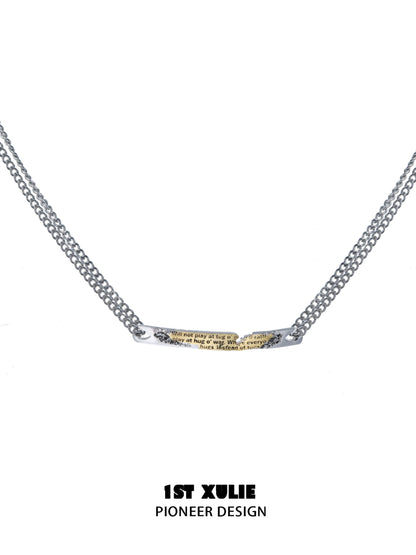 Immortal Bond Couple Necklace