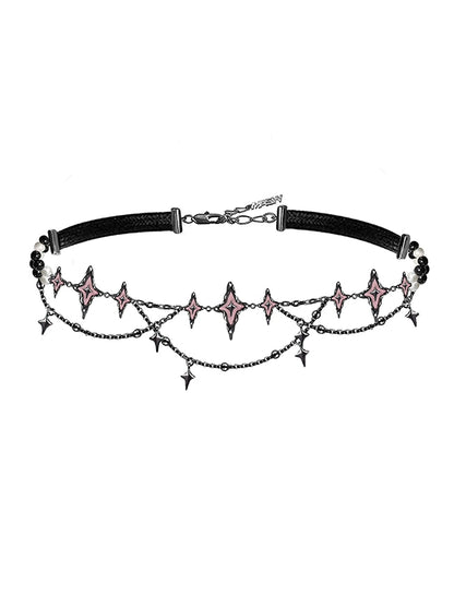 Pink Astral Punk Choker