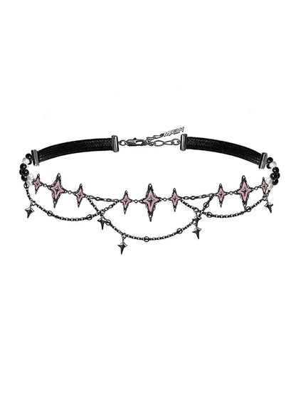 Pink Astral Punk Choker