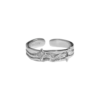 Brilliant Starry Couple Rings