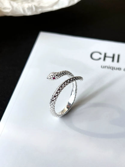 “Spirit Snake” Coil Ring
