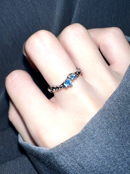 "Uninhabited Island" Glacier Ring