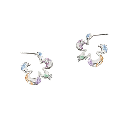 Magic Garden Colorful Earrings