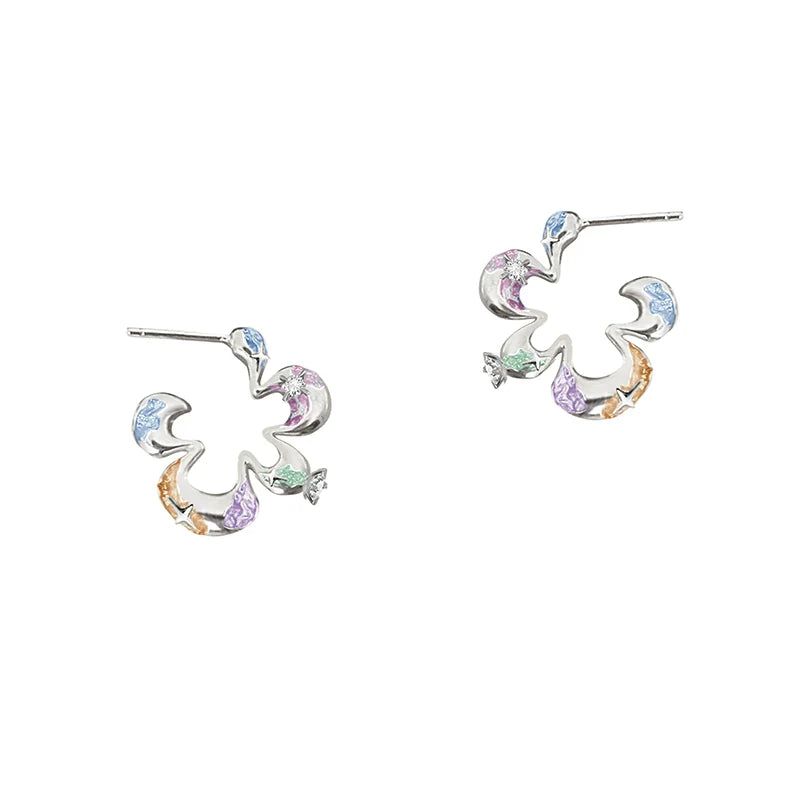 Magic Garden Colorful Earrings