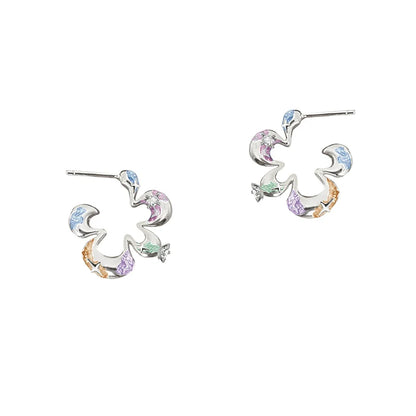 Magic Garden Colorful Earrings
