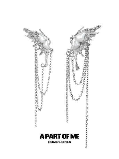 Butterfly Elf Tassel Ear Cuffs