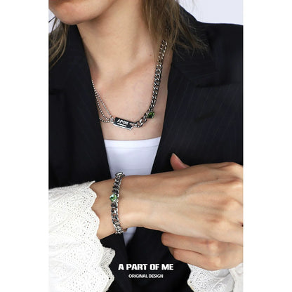 Hip Hop Gem Cuban Bracelet