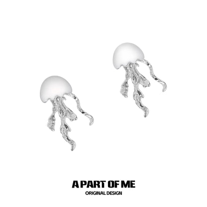 Roaming Jellyfish Cool Earrings