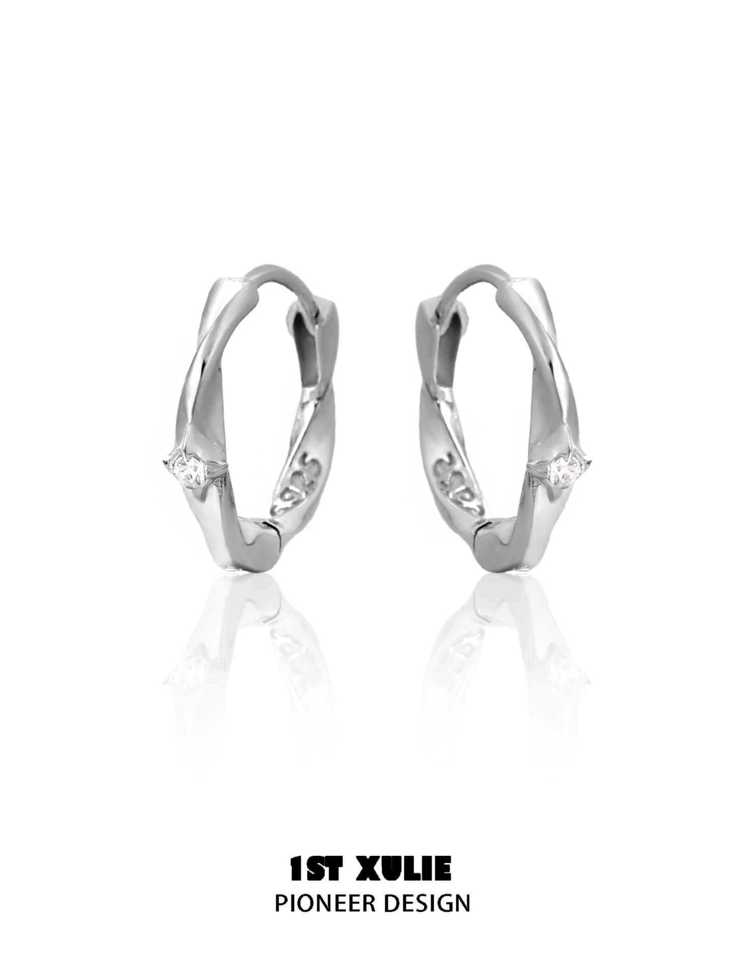 Shooting Star Silver Earrings