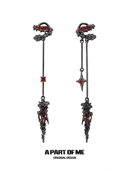 Fierce Dragon Roar Ear Clips