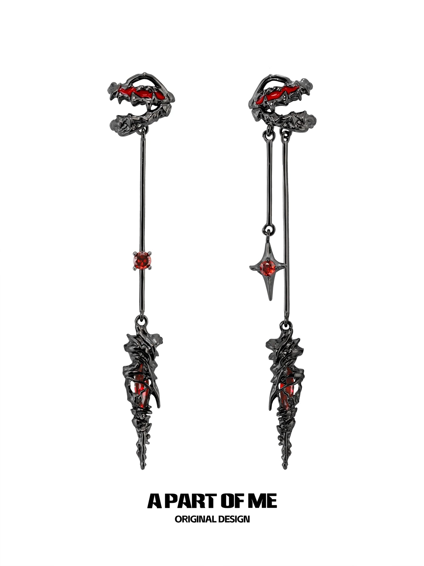 Fierce Dragon Roar Ear Clips