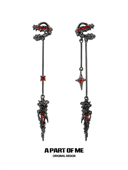 Fierce Dragon Roar Ear Clips
