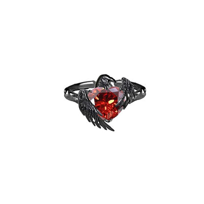 Raven’s Heart Ring