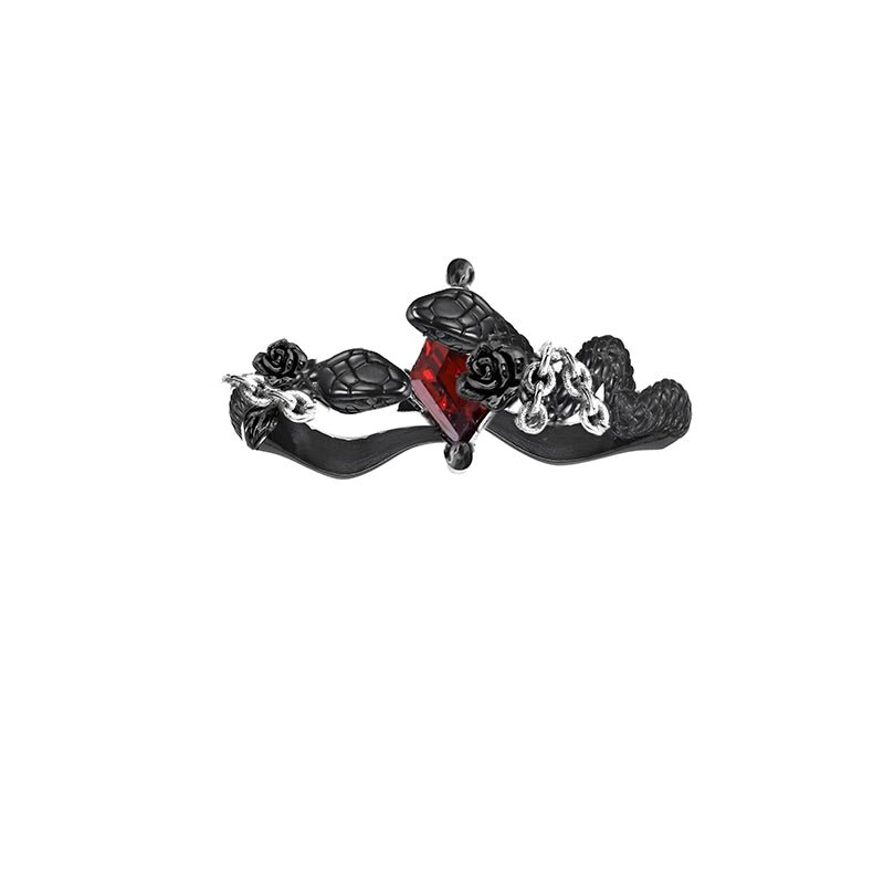 Mystic Guardian Snake Ring