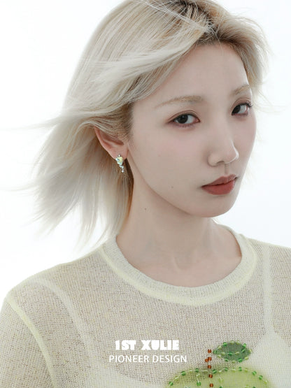 Forbidden Apple Snake Ear Clip