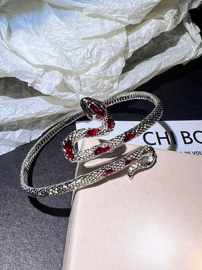 "Night Snake" Wrap Bracelet