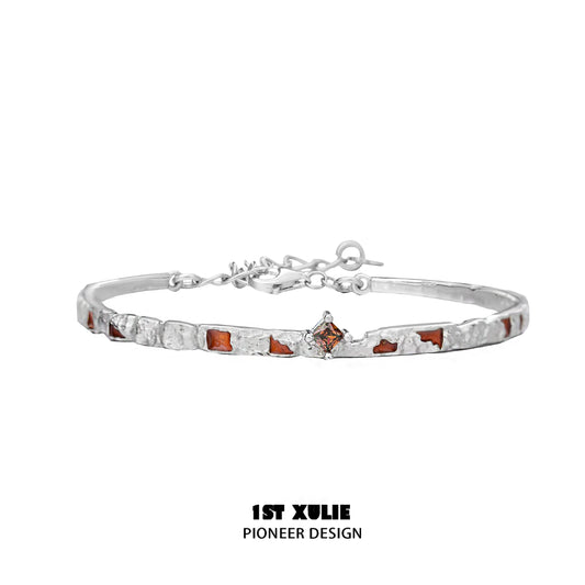 Desolate Rebirth Silver Bracelet