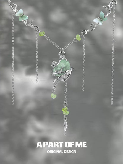 Forest Fairy Fluorite Necklace