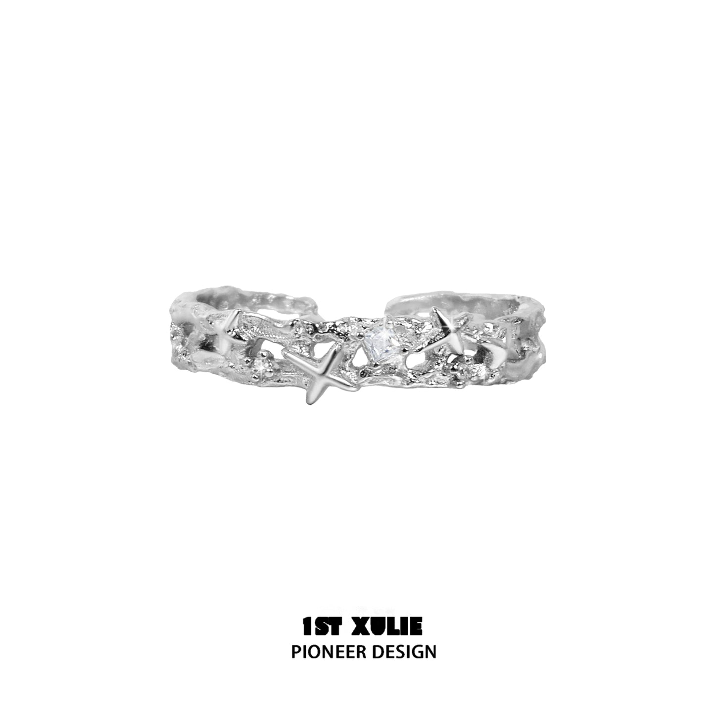 Galaxy Star Bond Couple Ring