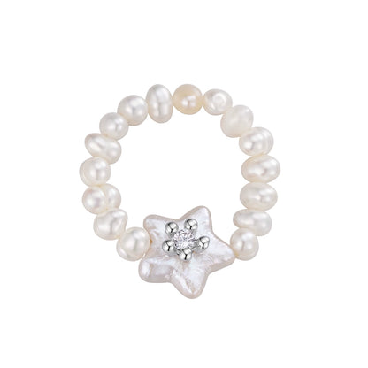 Island Star Pearl Ring