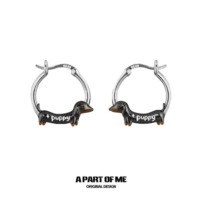 Dachshund Lucky Earrings