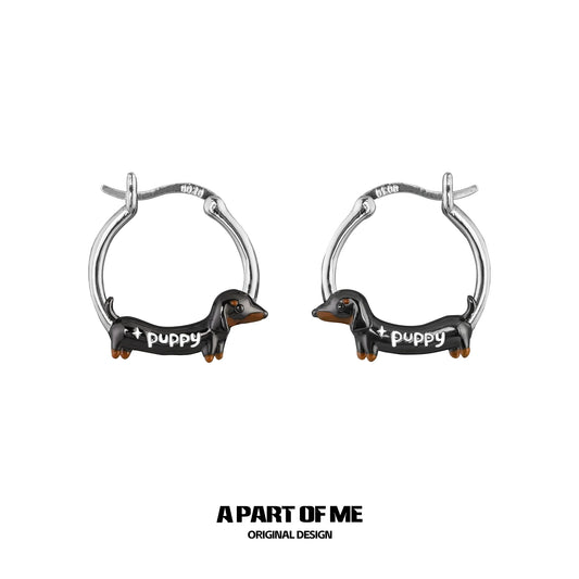 Dachshund Lucky Earrings