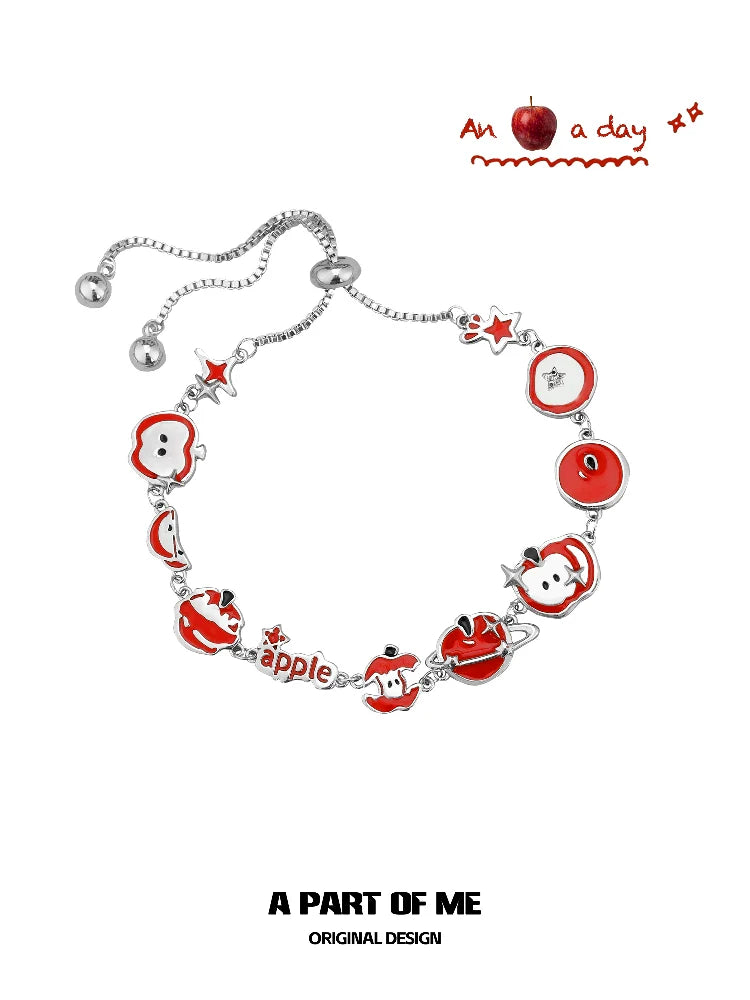 Sweet Apple Slice Bracelet
