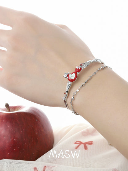 Sweet Apple Double-layer Bracelet