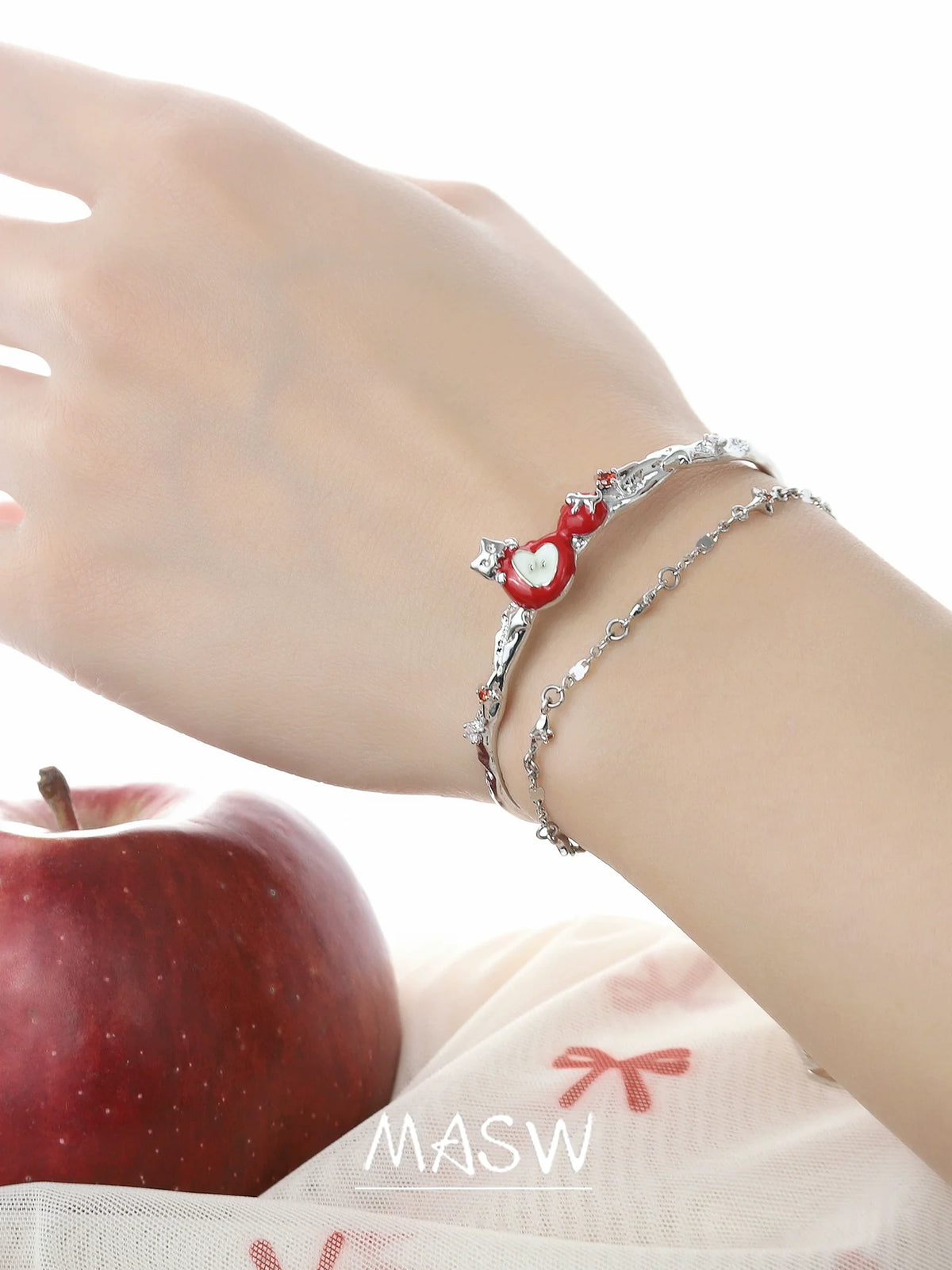 Sweet Apple Double-layer Bracelet