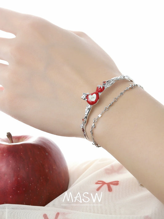 Sweet Apple Double-layer Bracelet