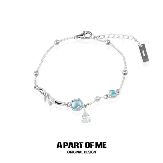 Frosted Blue Dream Bracelet