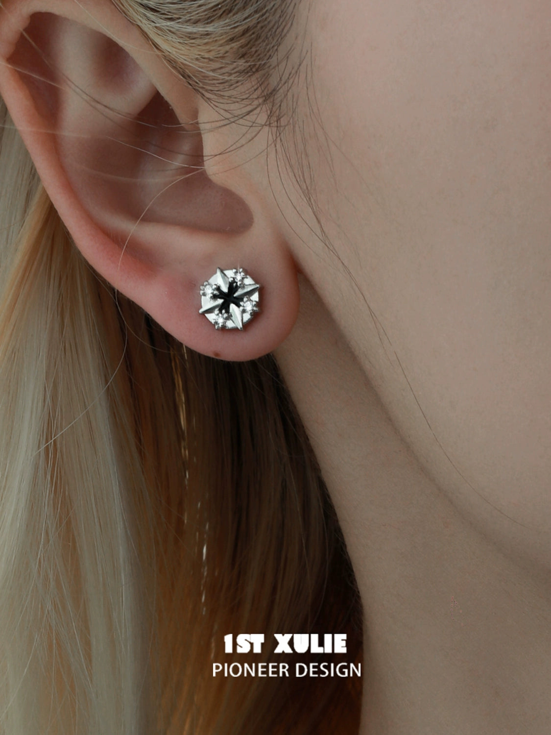 Y2K Starry Path Zircon Earrings
