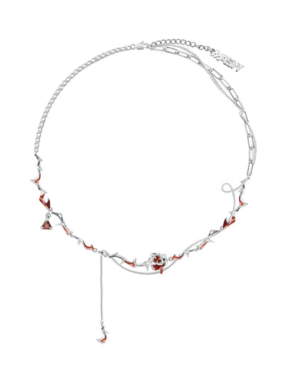 Thorns Rose Collarbone Chain