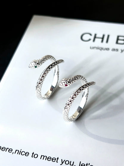 “Spirit Snake” Coil Ring