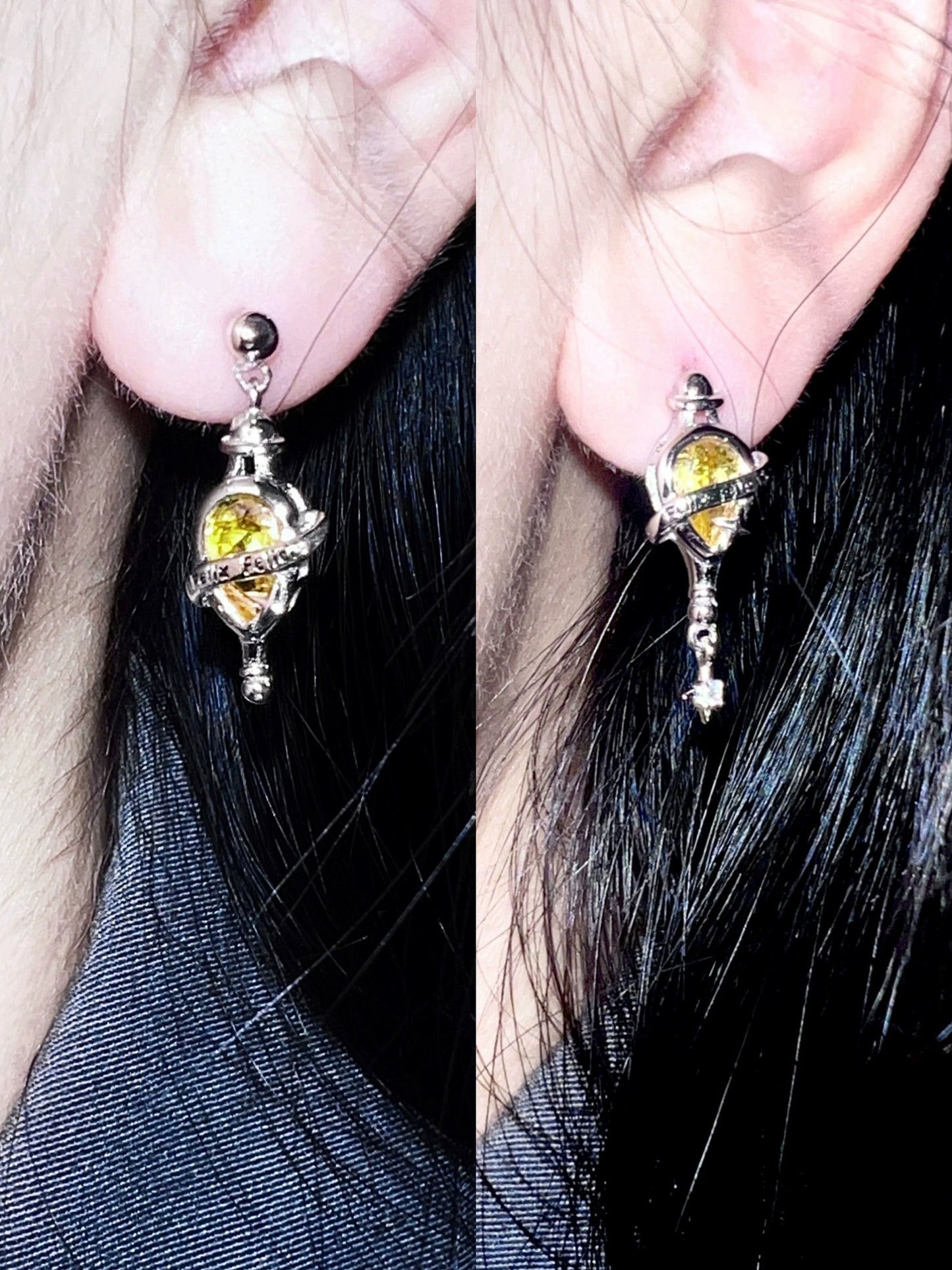"Welfare Agent" Yellow Zircon Bracelet
