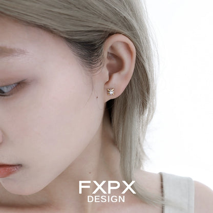 Mystic Gold Star Earrings