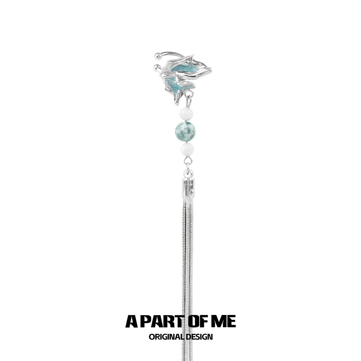 Dreamy Lake Fringe Ear Cuff