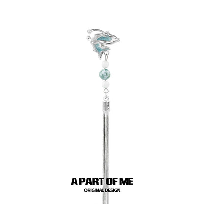 Dreamy Lake Fringe Ear Cuff