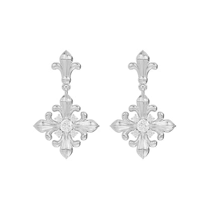 Iris Petal Maillard Earrings